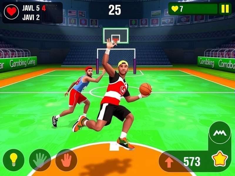 Dribbling Daredevils Gameplay Screenshot